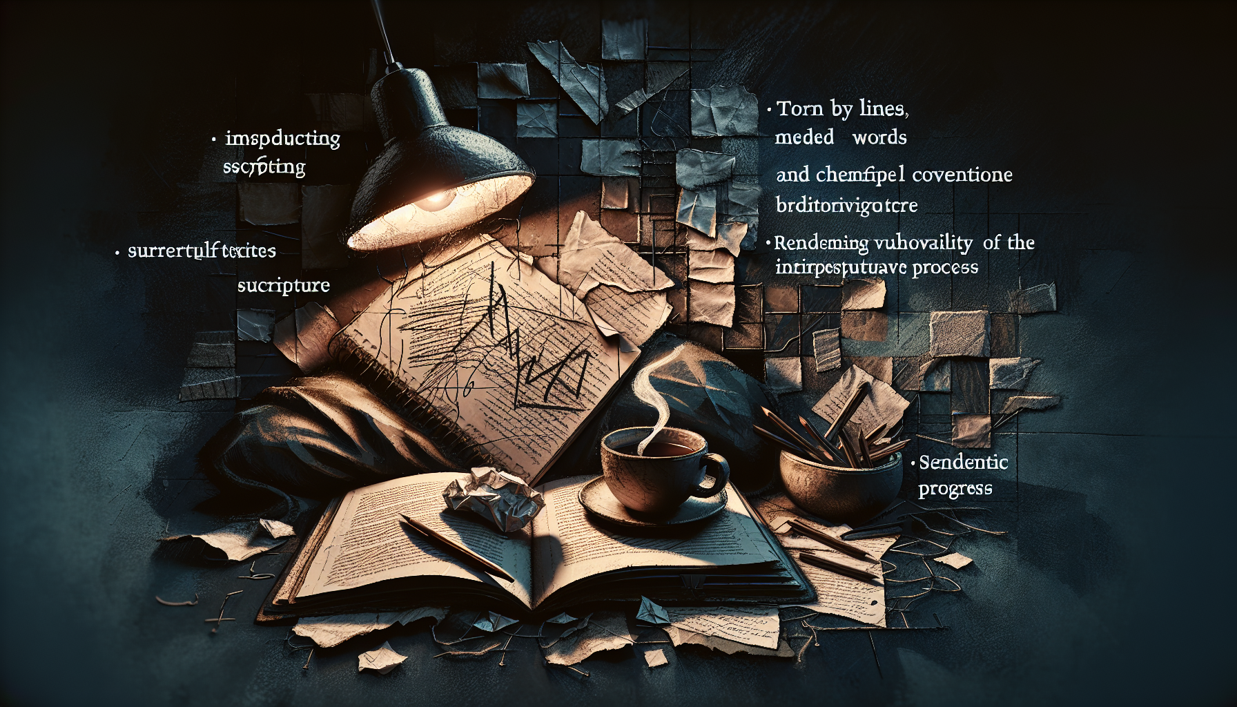 Torn by Lines, Mended by Words